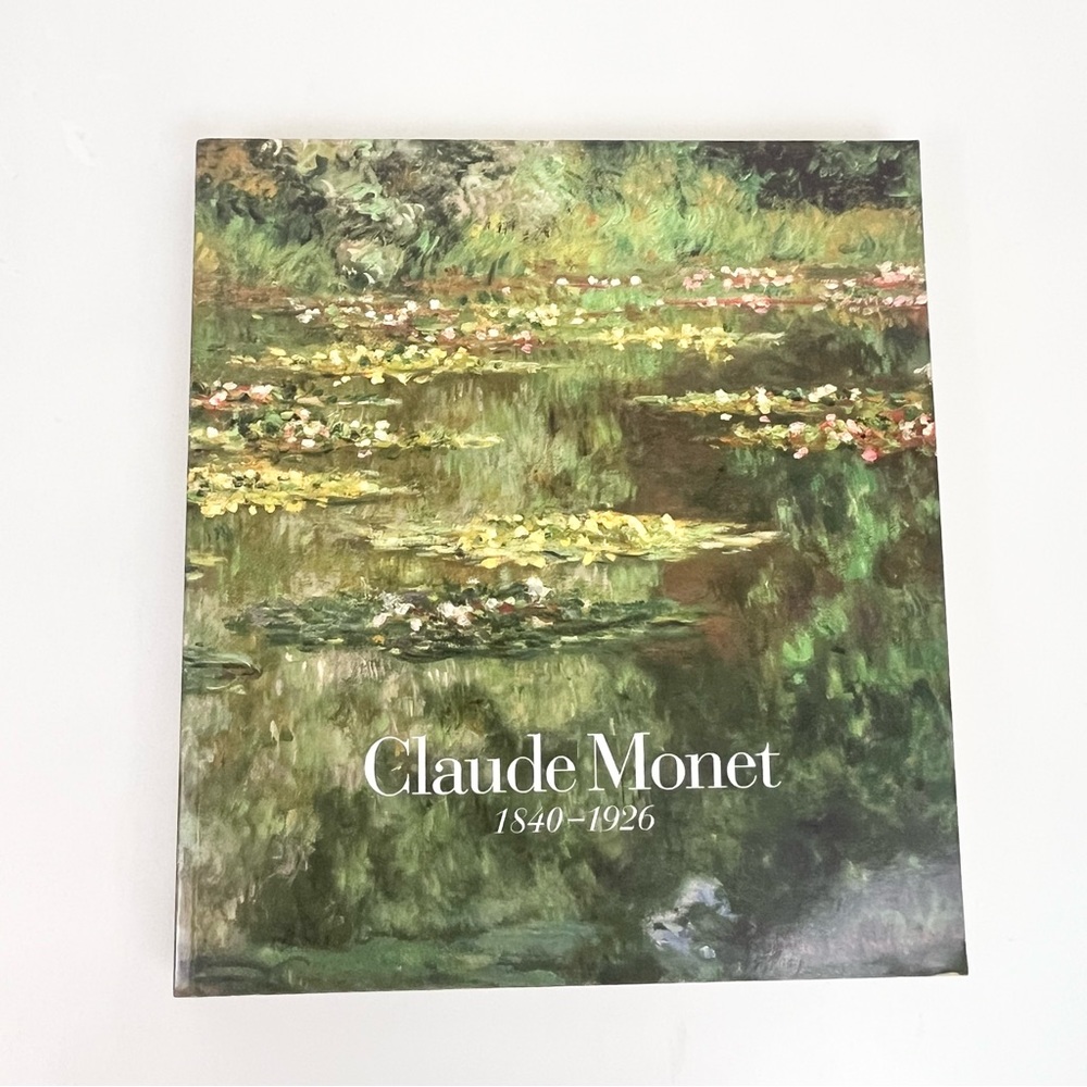 Artist Book Claude Monet 1840-1926 Paperback Art Institute of Chicago